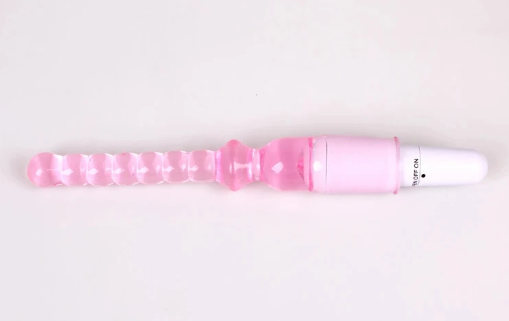 LEten желе Вибрационный анал бусы для Попы взрослые Секс игрушки пар Для женщин G Spot