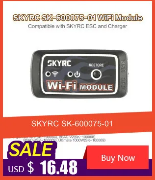 SKYRC SK-600075-01 WiFi модуль совместим с оригинальным ESC и зарядным устройством Imax B6 Mini B6AC V2 для RC модели запасных частей fz