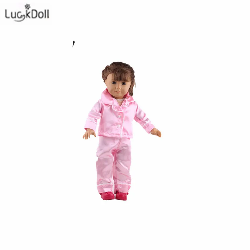 LUCKDOLL Высококачественная кукольная одежда подходит для 18 дюймов американский
