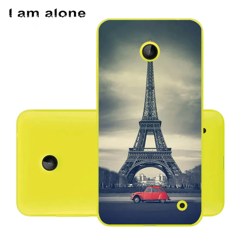 PC S71 Чехлы для телефонов I am alone для microsoft Nokia Lumia 630 4,5 дюйма, жесткий пластиковый мобильный Модный Цветной чехол для Nokia 630 - Цвет: PC S71