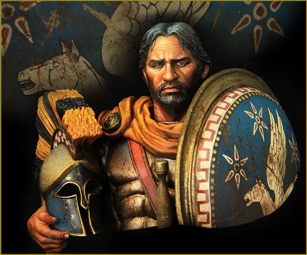 1/10 весы греческие фигурки солдат историческая фигура бюст полимерный набор