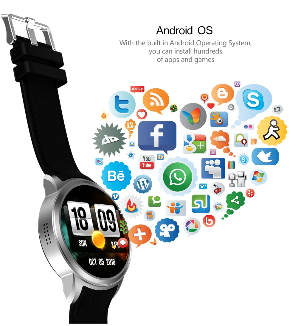 Slimy Top 1X200 Смарт-часы Android 5,1 OS 1,39 дюймов ips OLED экран 1 Гб+ 16 Гб Поддержка sim-карты gps WiFi умные часы для Android