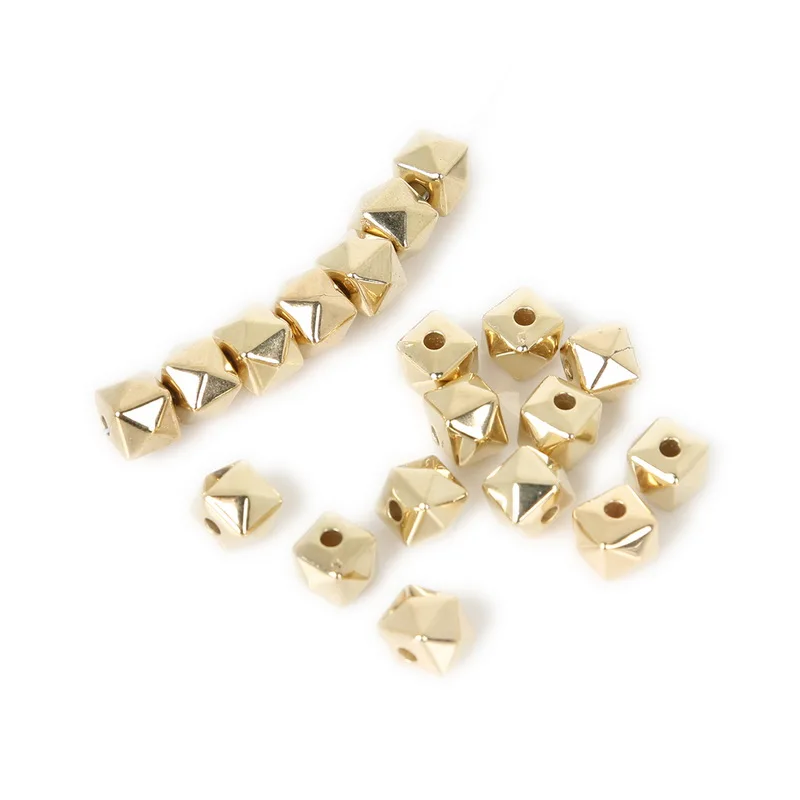 Пластиковые бусины с большим отверстием для браслетов ожерелий ювелирных