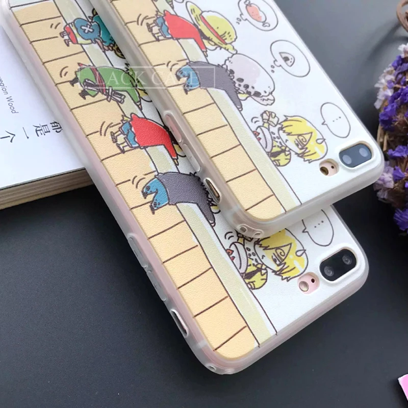 LACK Fashion Cartoon Foodie People Hard Plastic Case Cover For Apple iPhone 7 iphone 6S 6 Plus 5 5S Phone Cases Coque |