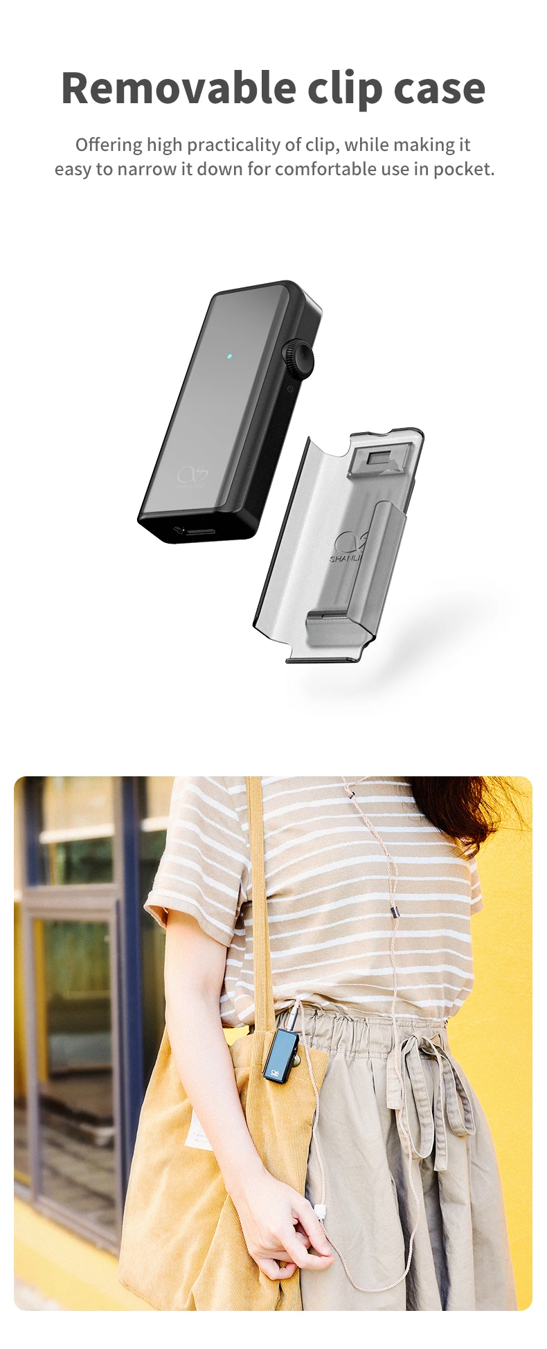 Shanling UP2 Усилитель Поддержка LDAC/LHDC/aptX/AAC/SBC переносной HiFi Bluetooth усилитель для наушников