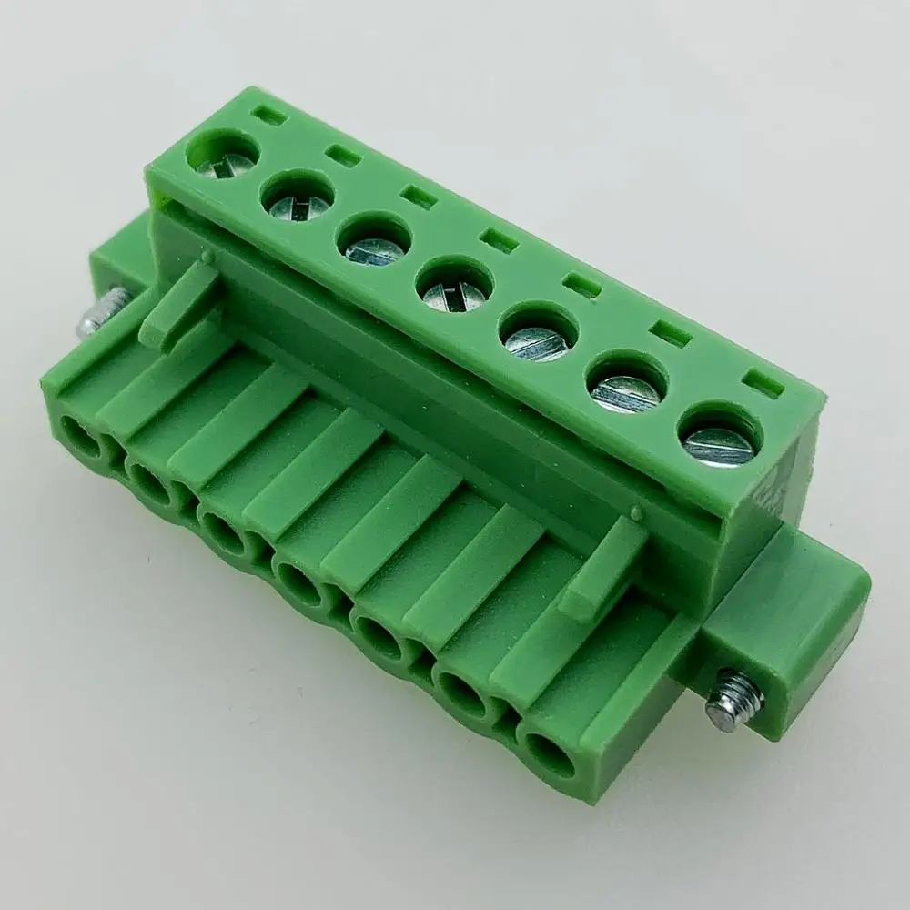 KF2EDGKM-5.0-7P женский 2EDGKM 5 0 мм 7PIN с фланцем PCB разъем вставные клеммные блоки MSTB 2