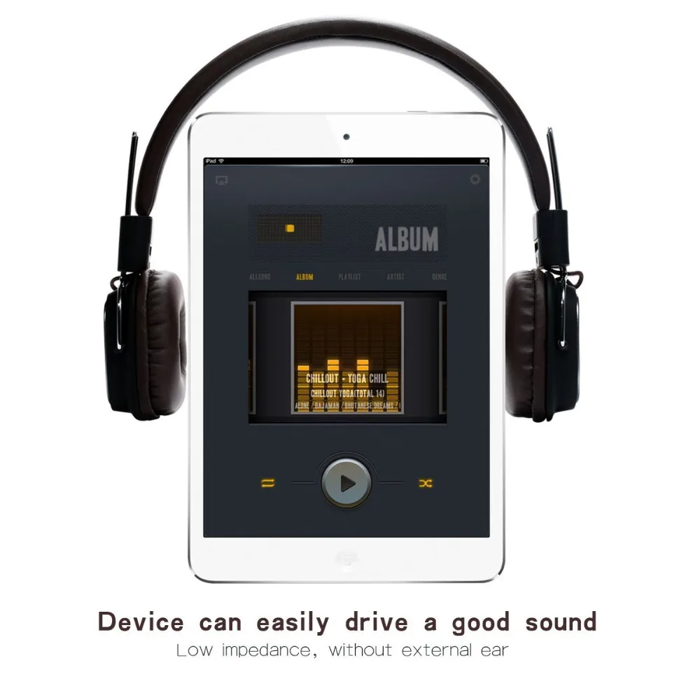 Aaliyah Магический звук HIFI музыкальные стерео наушники складные Handsfree основная