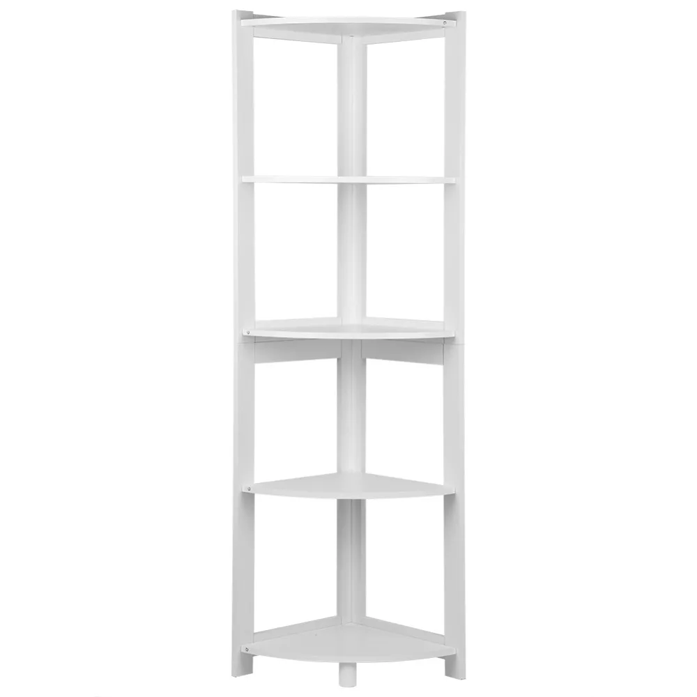 5 уровневая угловая Книжная Полка Шкаф для хранения книжный шкаф Органайзер CD