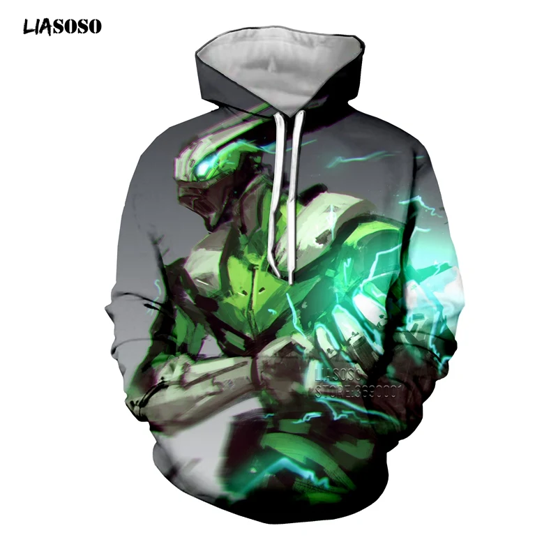 LIASOSO Новый 3D принт Boku no Hero academic Katsuki Bakugou шото Тодороки Izuku Midoriya толстовки с