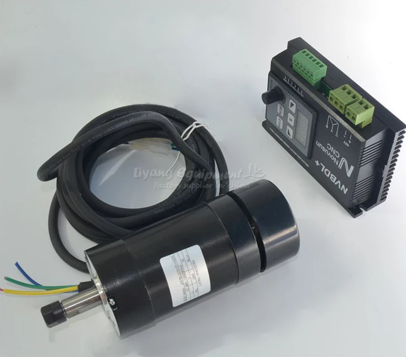 Бесщеточный мотор шпинделя с drive kit панель управления для гравировальный станок