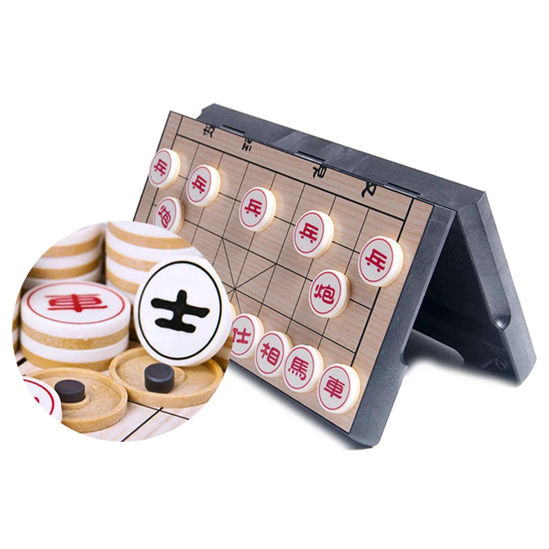 Высококачественная китайская шахматная игра на магните складные магнитные