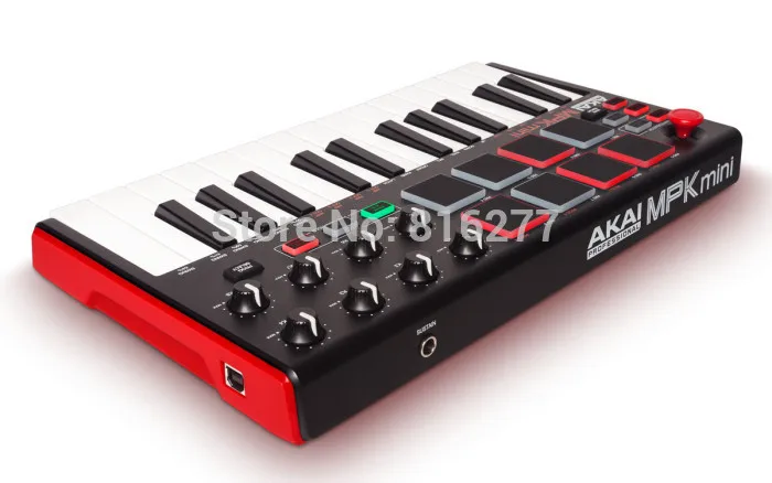 AKAI MPK MINI MK2 25 keys MIDI controller Keyboard control | Электроника