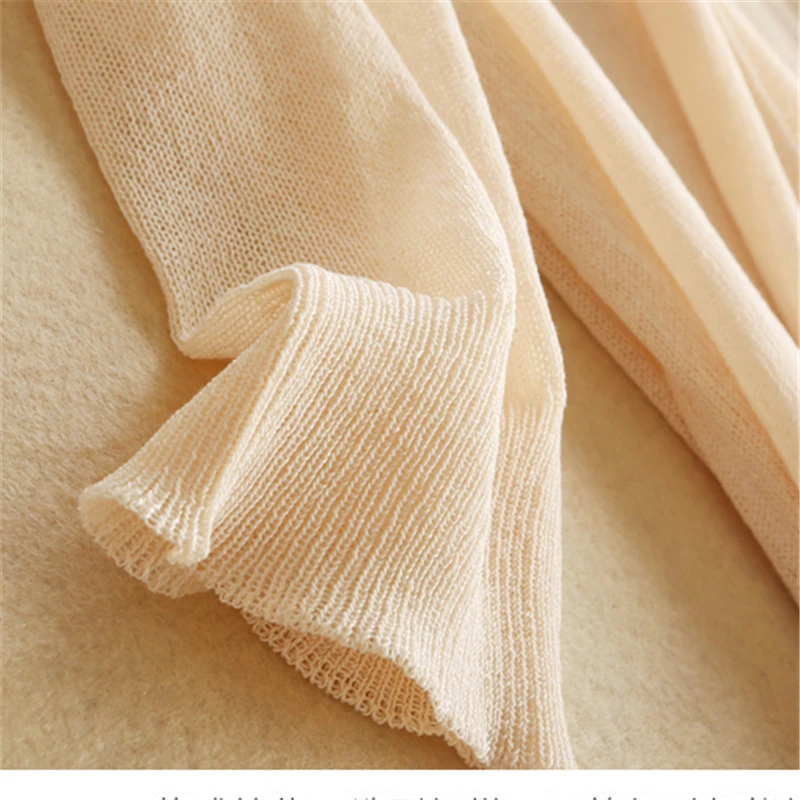 Женская шифоновая блузка белая тонкая пляжная покрывала с рукавами фонариками