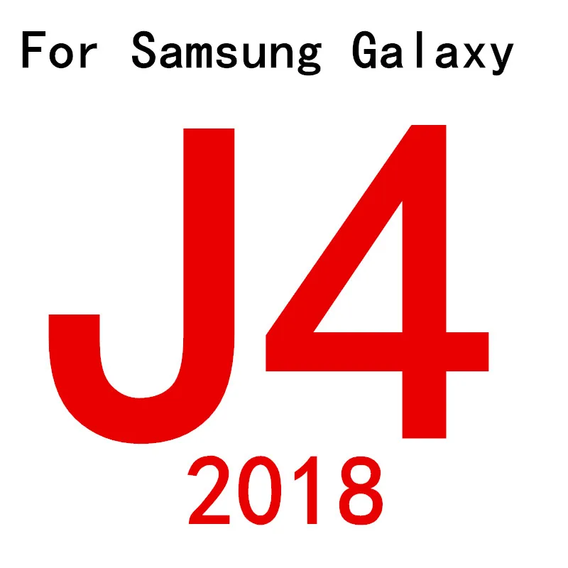 Экран протектор Закаленное Стекло для samsung Galaxy A8 A3 A5 A7 J4 J6 A6 J1 J2 J3 J5 J7 S3 S4 S5 S6 Note 3 4 5 пленка - Цвет: j4 2018