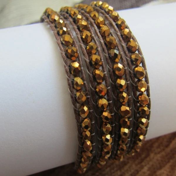 Горячая Распродажа 2017 браслеты из необработанных нитей Женская Роза женский