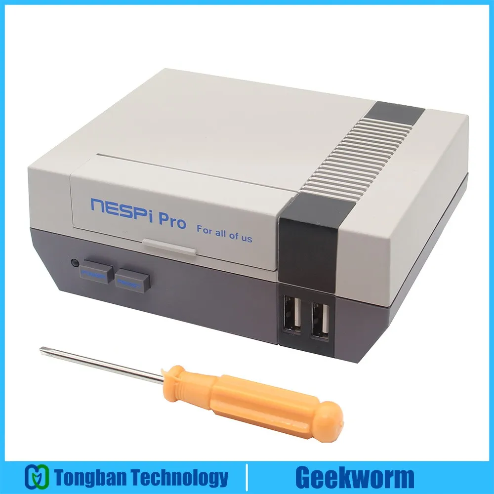 Новый чехол для Raspberry Pi 3 B +(Plus) NESPi Pro с игровой консолью в стиле RTC NES FS | Корпус
