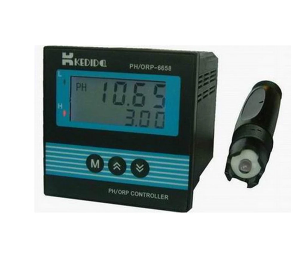 ЖК CT 6658 PH/ORP контроллер + ph электрод промышленности датчик 1001|orp controller|ph electrodeph sensor |