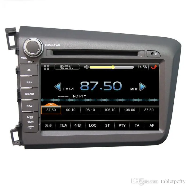 8 дюймовый автомобильный dvd плеер с GPS (опционально) аудио Радио стерео USB/SD AUX BT/TV