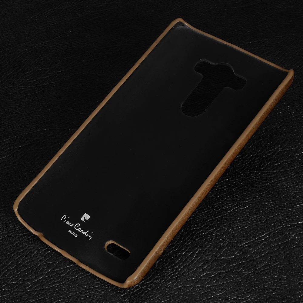 Чехол Pierre Cardin из натуральной кожи для LG G5 роскошный классический противоударный