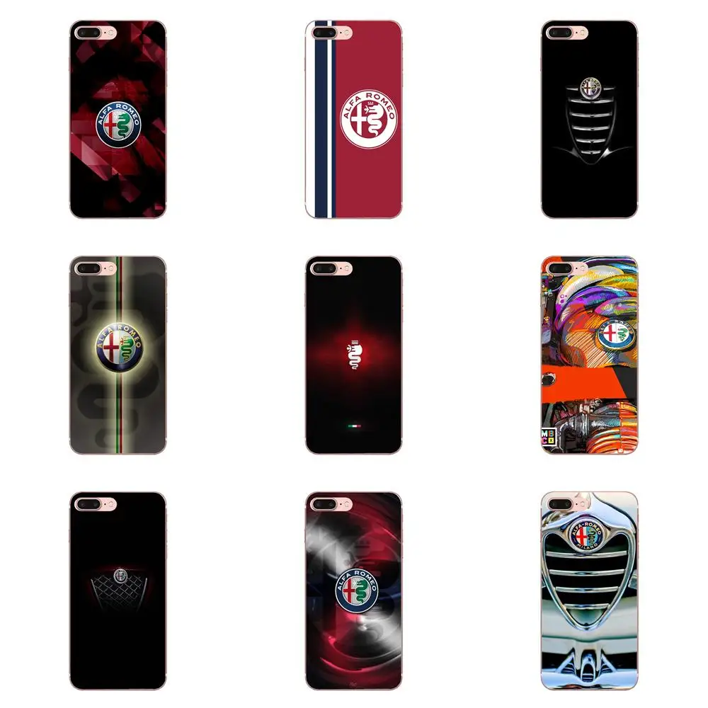 Супер Автомобильный логотип Alfa Romeo для Huawei P7 Honor 4C 5A 5C 5X6 6C 6A 6X7X8 9 V8 V10 Y3II Y5II Y6II G8 Play Lite