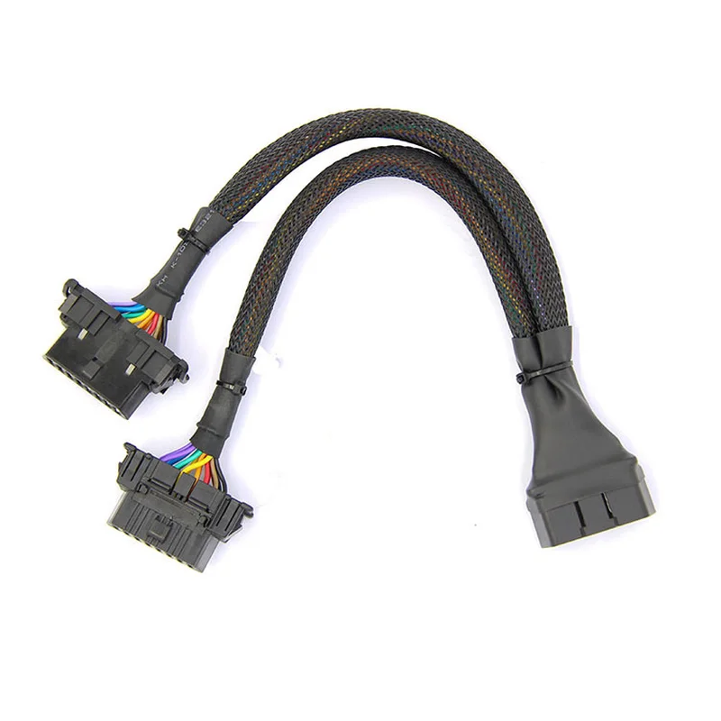 Высококачественный OBD Двойной Головкой Полный иглы core 16PIN одно расширение один