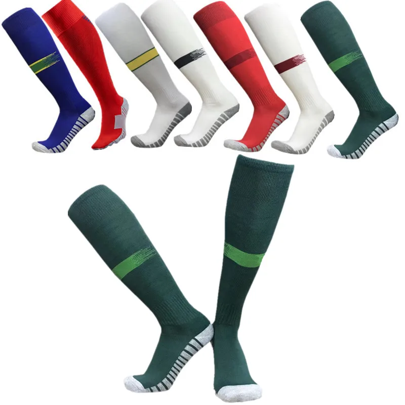 2018 носки для футбола с рисунком полотенца полосатые гольфы детские мальчиков и