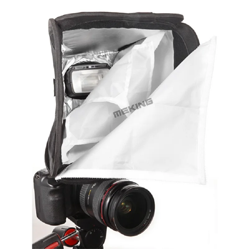 Selens 23 см мини софтбокс рассеиватель для вспышки SpeedLight складной DSLR камеры