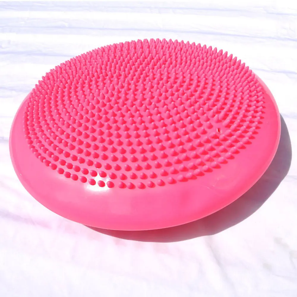 34 см ПВХ Баланс йога шары массажная подушка колесо удержание равновесия диск