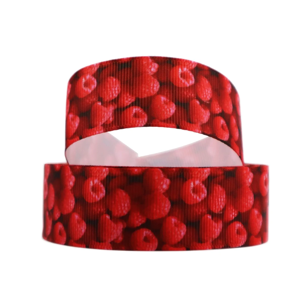 David accessories 5/", 7/8", ", 1,5" с принтом в виде арбуза, Полиэстеровая корсажная лента 5yds, сделай сам, ручная работа, свадебный подарок, обручальные кольца, 5Yc3649