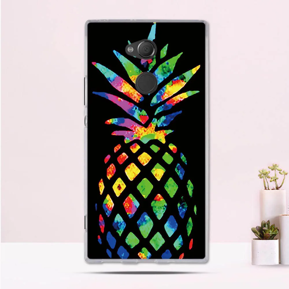 ТПУ чехол для sony Xperia XA2 Ultra 6 0 &quot Мягкая силиконовая задняя крышка xa2 чехлы с