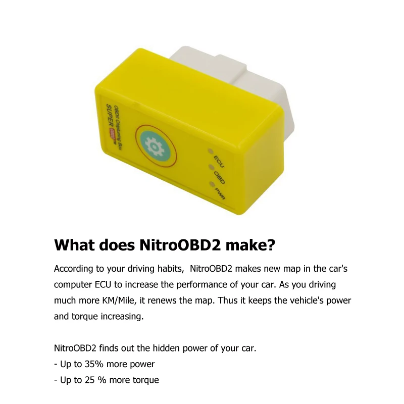 Двойная печатная плата Nitro OBD2 экономный чип тюнинг коробка NitroOBD2 экономия больше