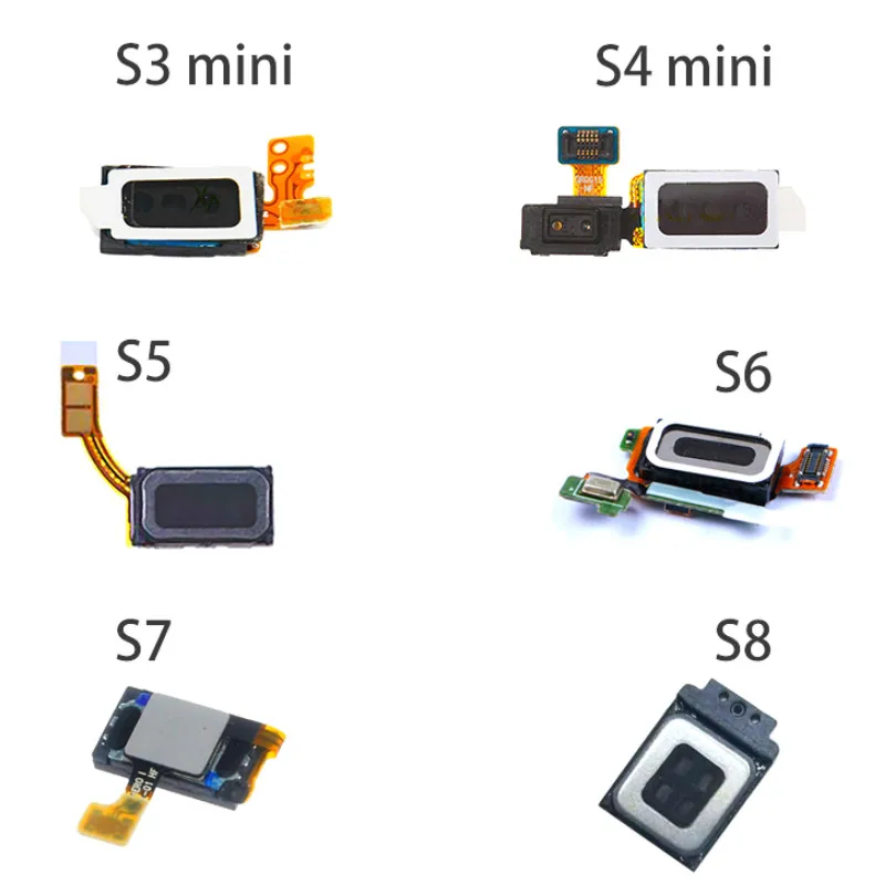 Ушной Динамик для Samsung Galaxy S3 S4 mini S5 S6 S7 Edge S8 Plus G925 G930 G935 G950 G955F гибкий кабель