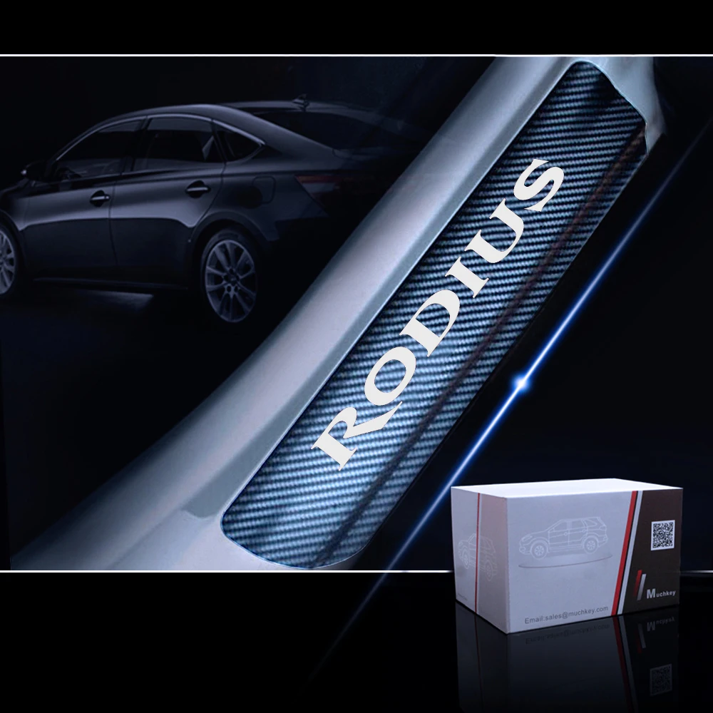 Автомобильная Накладка на порог для Ssangyong RODIUS защита Добро пожаловать педаль 4D