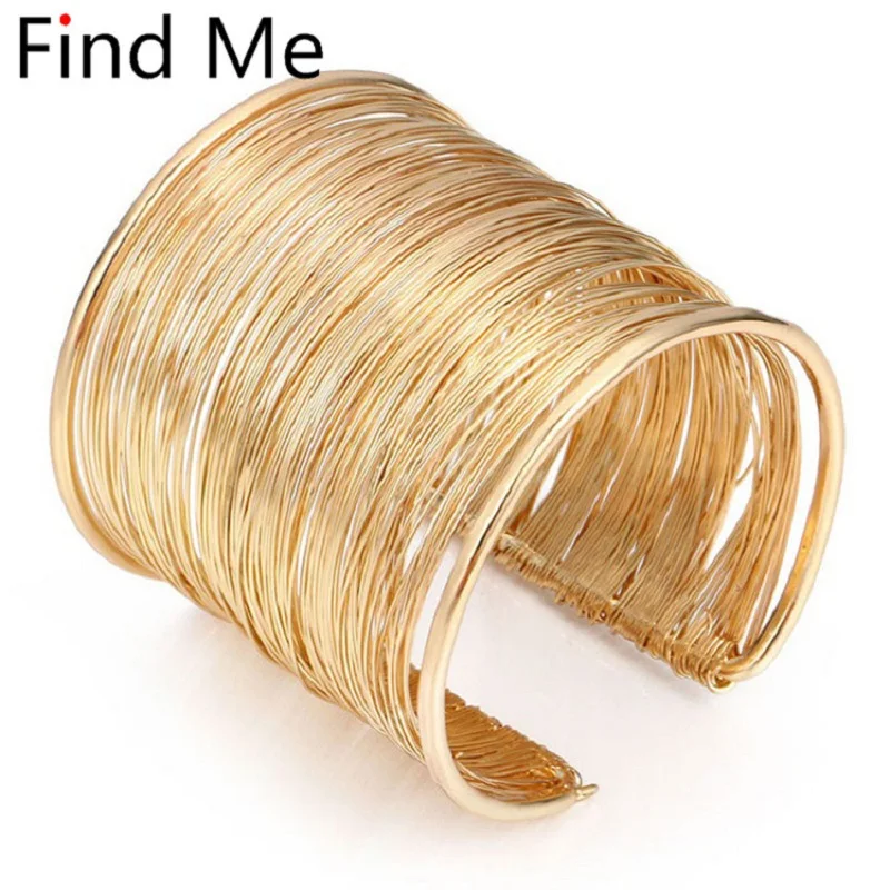 Find Me брендовые модные Многослойные браслеты из сплава для женщин ювелирные