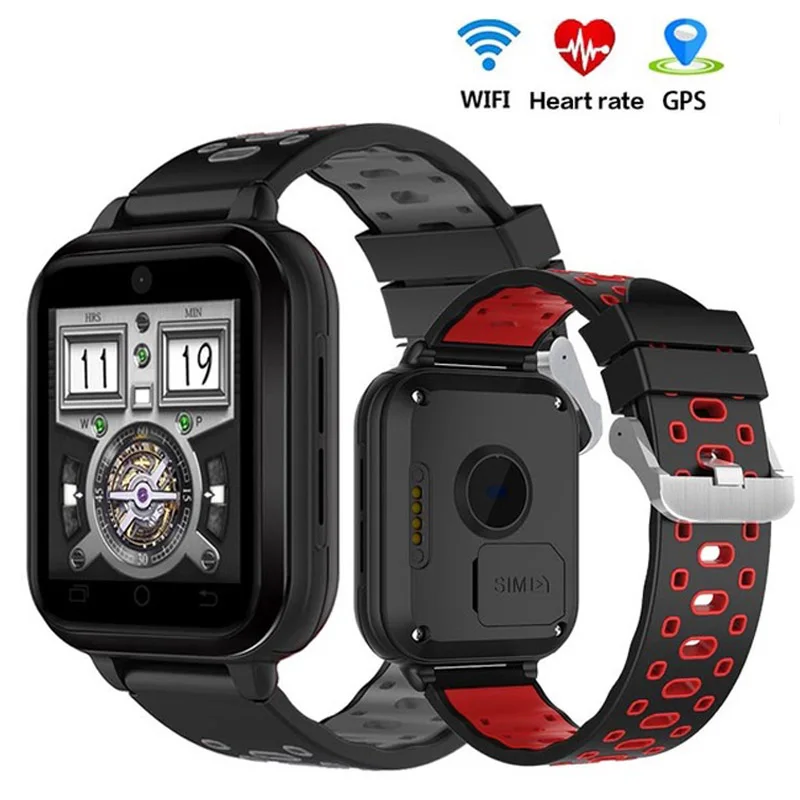 E Q1Pro MTK6737M 4 ядра Android 6 0 г Смарт часы 1 ГБ/8 ГБ SmartWatch телефон Поддержка сердечного