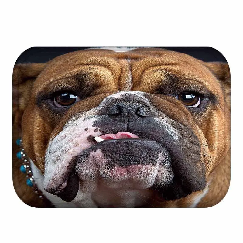 Нескользящий замшевый ковер С Рисунком Тигра собаки совы кота 1 шт. 40*60 см дверные