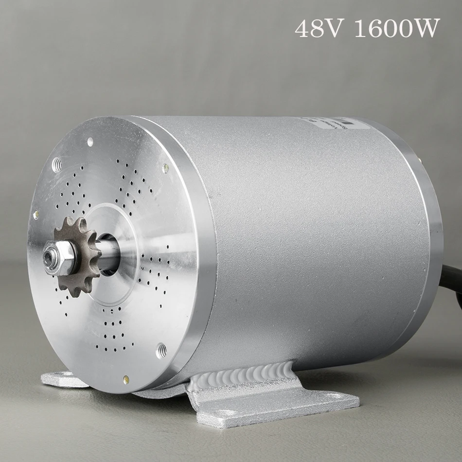 Электрический скутер BLDC мотор 48V 1600W DC бесщеточный электрический автомобиль