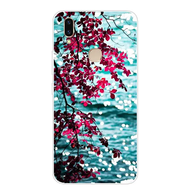 21 Чехол s для Vivo V9 чехол 6,3 ''силиконовый мягкий чехол для телефона Vivo V9 молодежный чехол V 9 V9Youth чехол TPU для Funda Vivo Y85 прозрачный - Цвет: 21