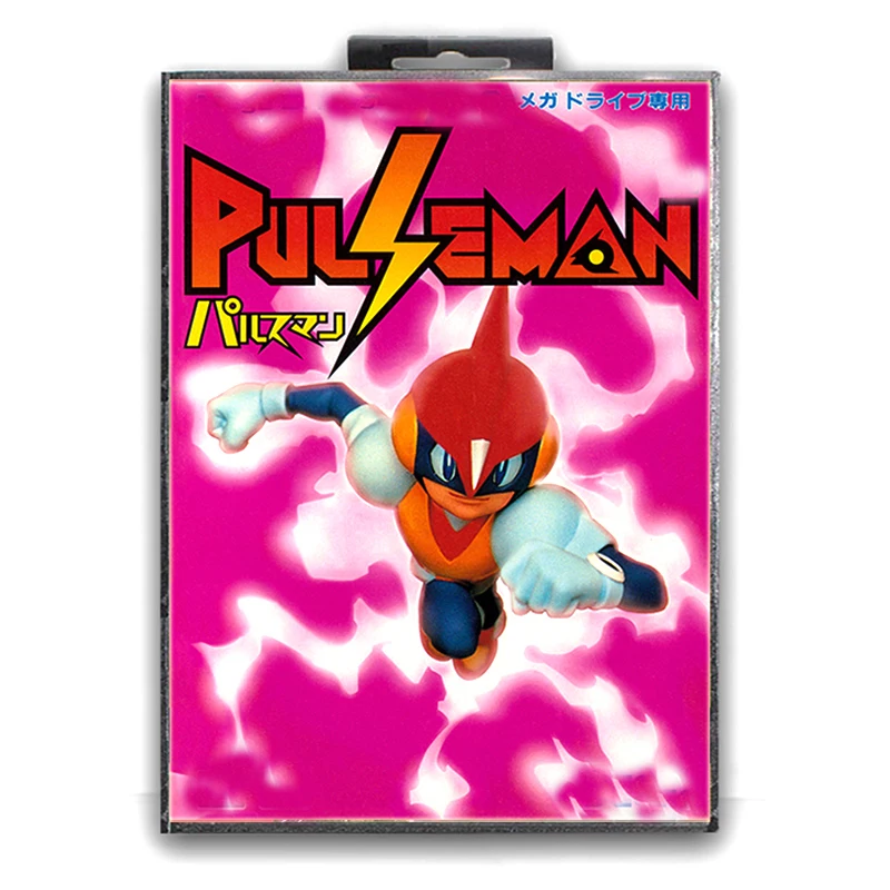 Игровая карта Pulse Man для 16 битной Sega MD Mega Drive видеоконсоли Genesis|Картриджи| |