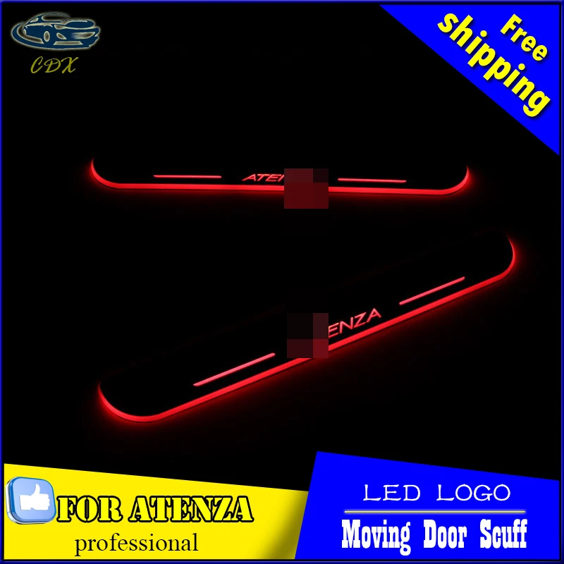 Автомобильный Стайлинг светодиодный накладка на дверь для Mazda 6 ATENZA 2014 2015 дверная