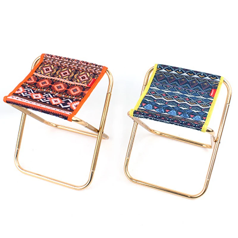 Портативный уличный складной стул мини устойчивый барбекю рыболовная скамейка
