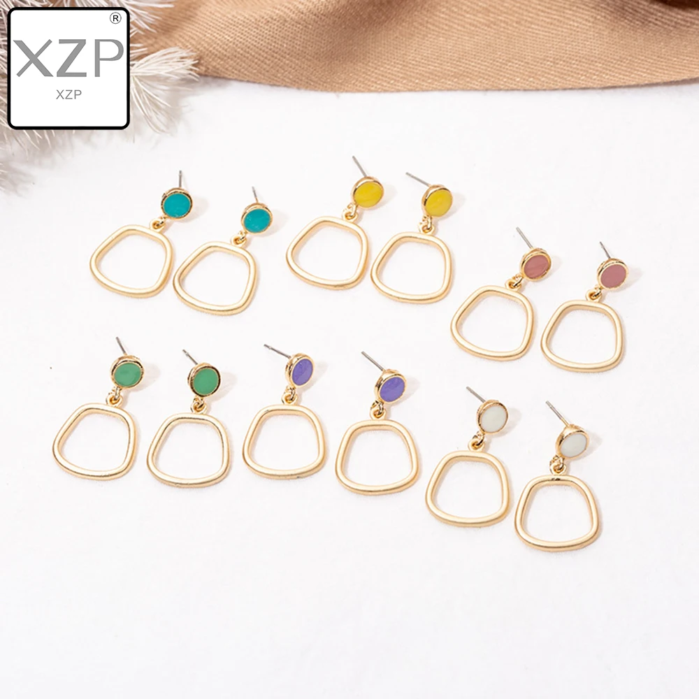XZP 2019 новые корейские винтажные геометрические нестандартные квадратные висячие