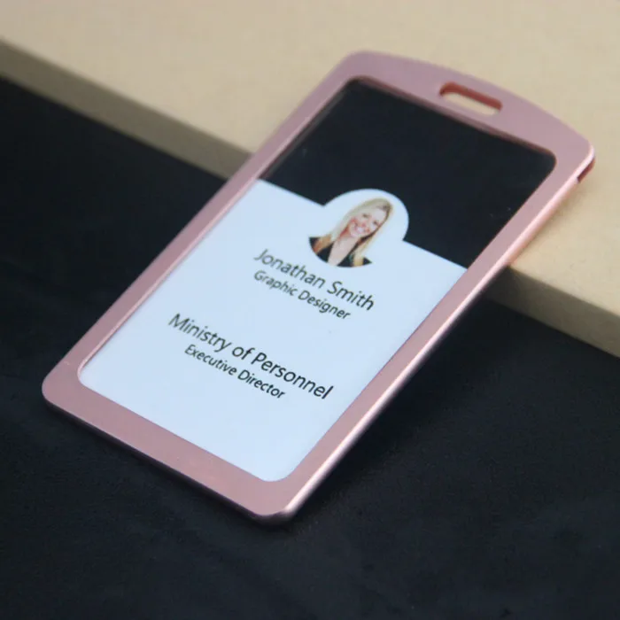 Вертикальный держатель для банковских карт металлический корпус из