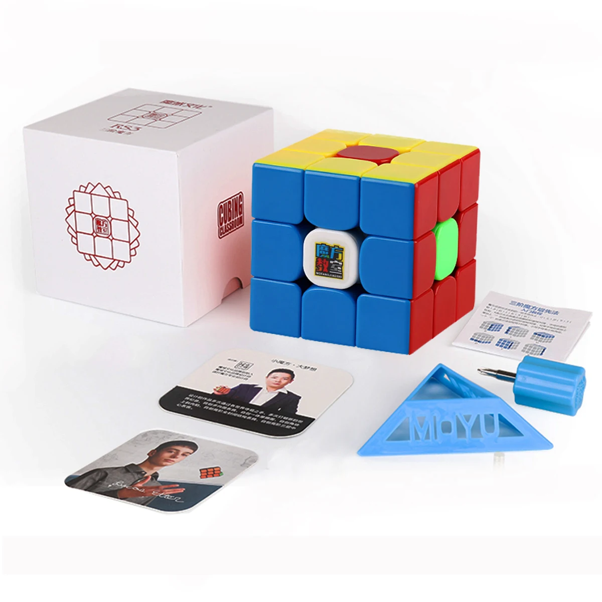 2019 moyu Mf3rs3 Волшебные кубики Weilong Профессиональный 3x3x3 наклейка скоростной Твист