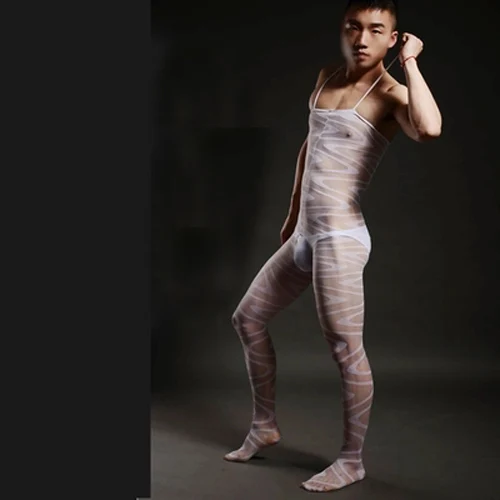 Мужские дышащие трусики мужские носки гей белье боди чулки с открытой