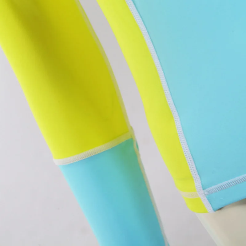 Женская футболка с длинным рукавом защитой от УФ-лучей для плавания и дайвинга |