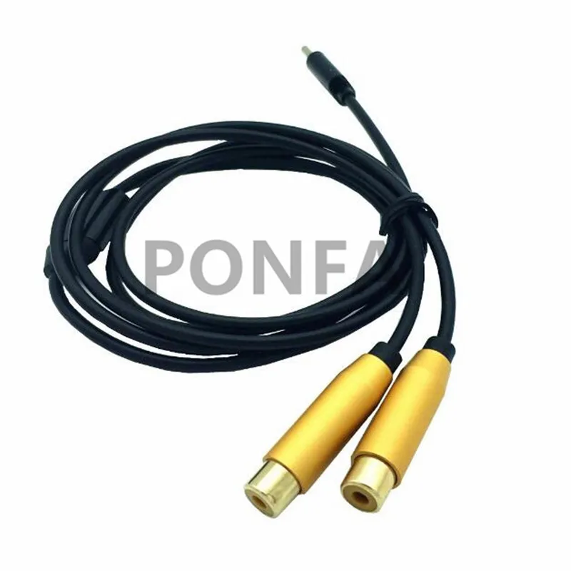 USB C RCA аудио кабель Type-C до 2 2rca Jack Type для iPhone Sumsung Xiaomi динамик домашний кинотеатр тв |