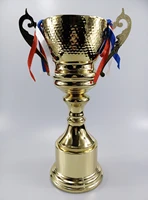 35cm golden trophy cup awards