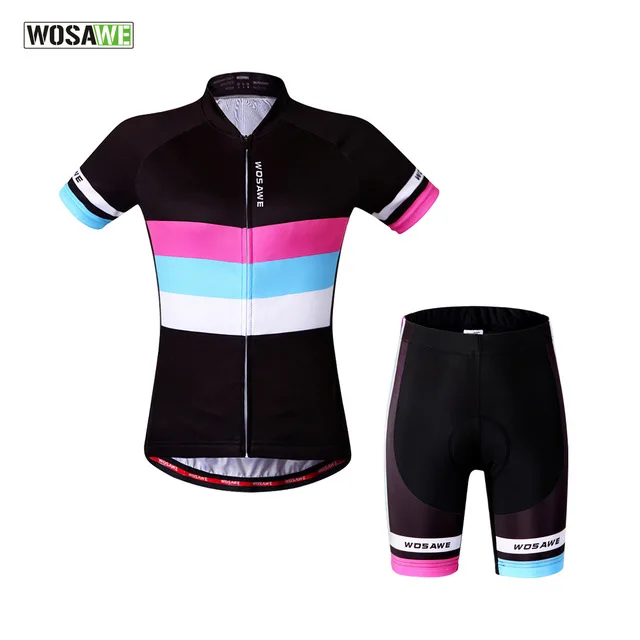 Wosawe женские костюмы для велоспорта Vetement Vtt Trajes de Ciclismo Mujer силиконовый гелевый
