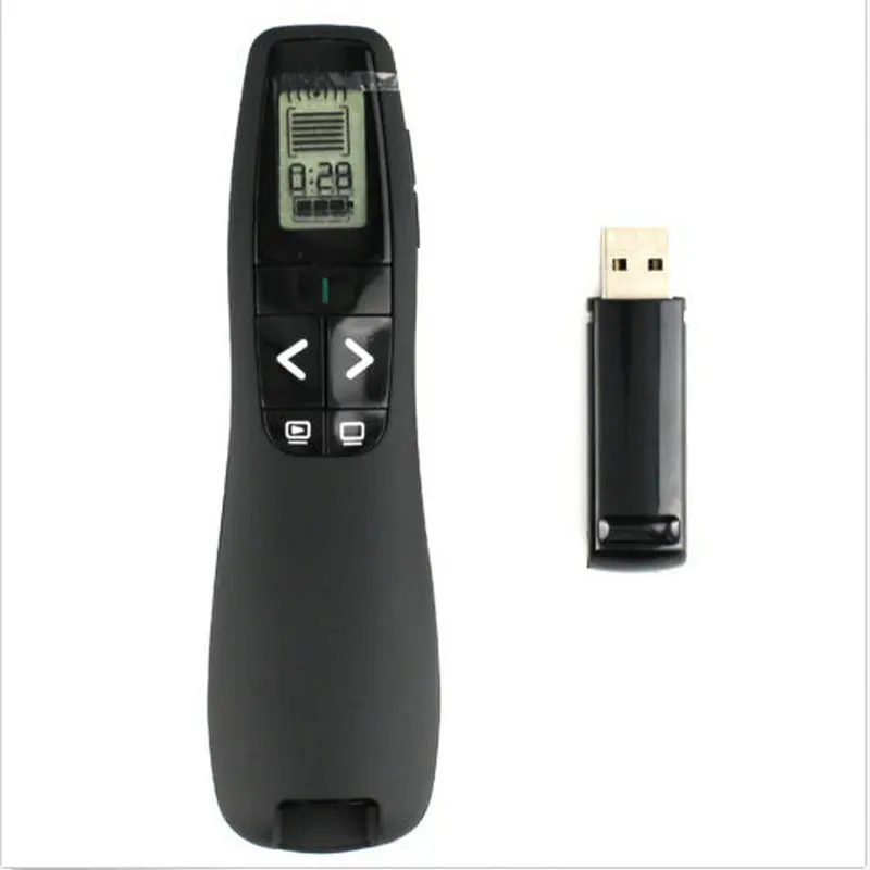 JSHFEI R800 2 4 ГГц Usb мини беспроводная лазерная указка Презентер светодиодный красным